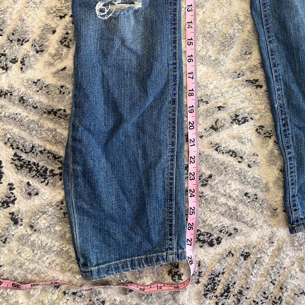 Women's RSO Blue Denim Jean Overalls Size 11 / 30 - Picture 6 of 9